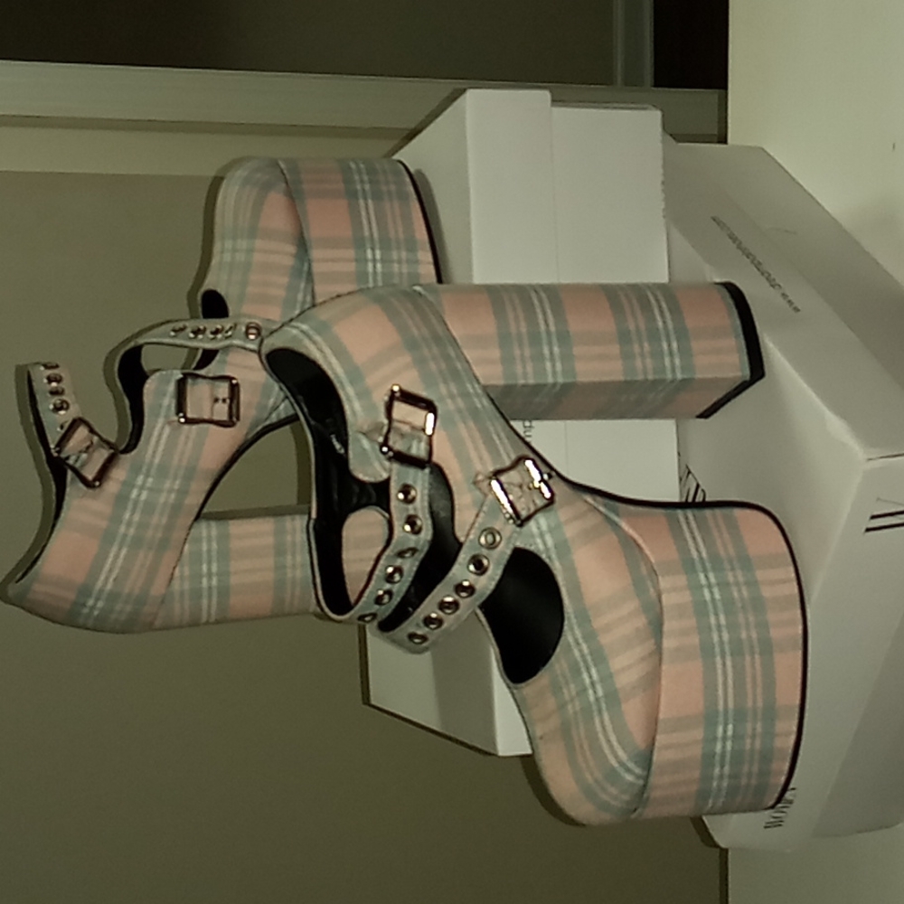 Chunky Heel Platforms